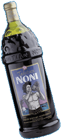 Bottle of Noni Juice