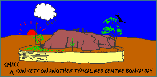 Red Centre Cartoon